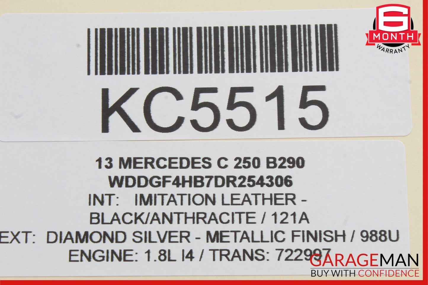 08-20 Mercedes W204 C250 E550 E400 Front Right Side Door Lock Latch Actuator