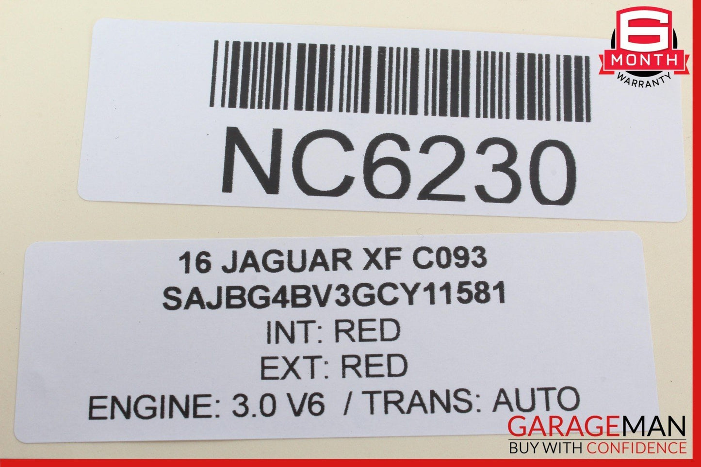 16-20 Jaguar XF Front Dash Info GPS Navigation Display Screen Monitor OEM