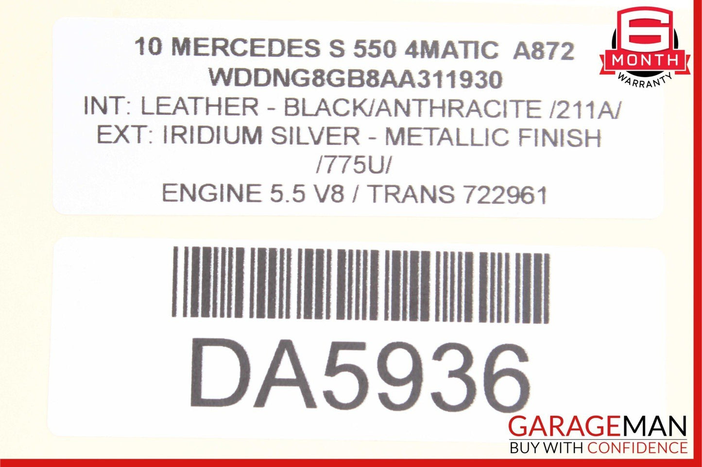 07-13 Mercedes S400 S550 CL600 Dash Suspension ESP Cluster Control Switch Module