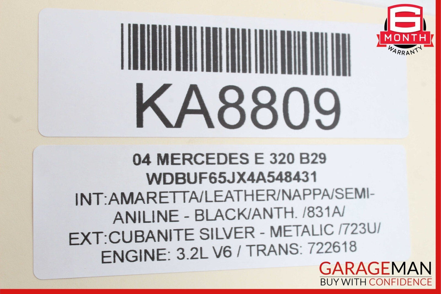 03-09 Mercedes W211 E350 E63 AMG Front Left Driver Side Door Control Module Unit