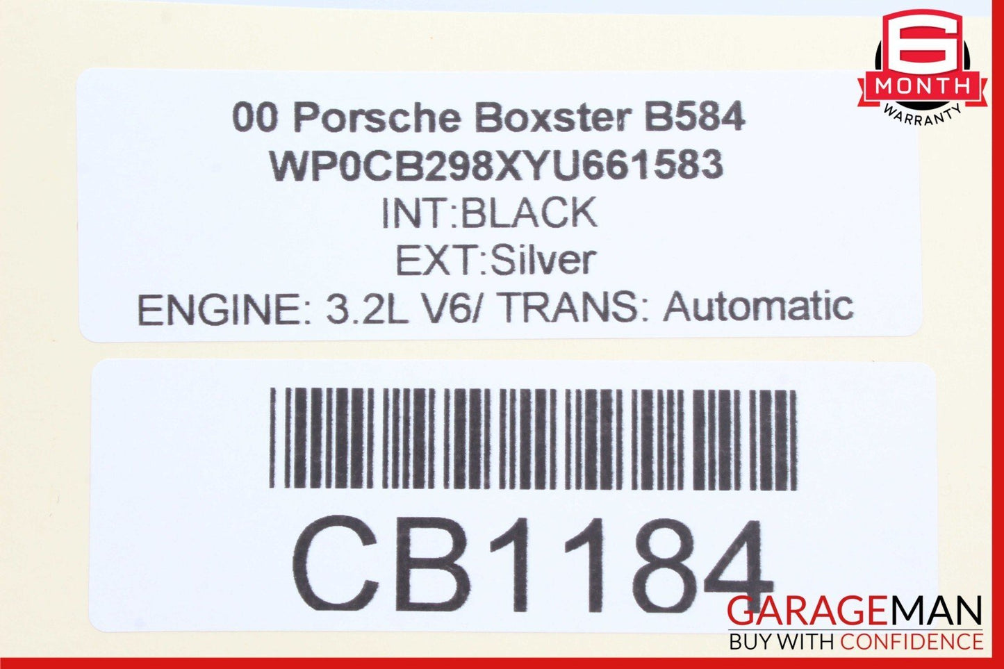 97-04 Porsche Boxster 986 Front Left Audio Door Sound Loudspeaker Woofer Box