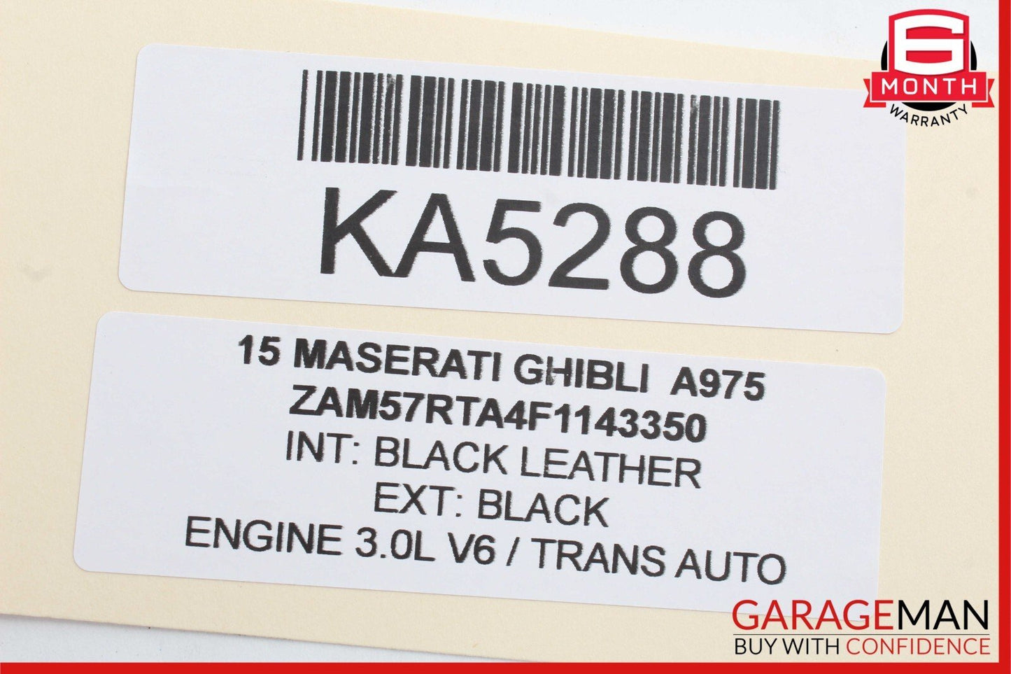 14-17 Maserati Ghibli Rear Right Passenger Side Door Lock Latch Actuator OEM