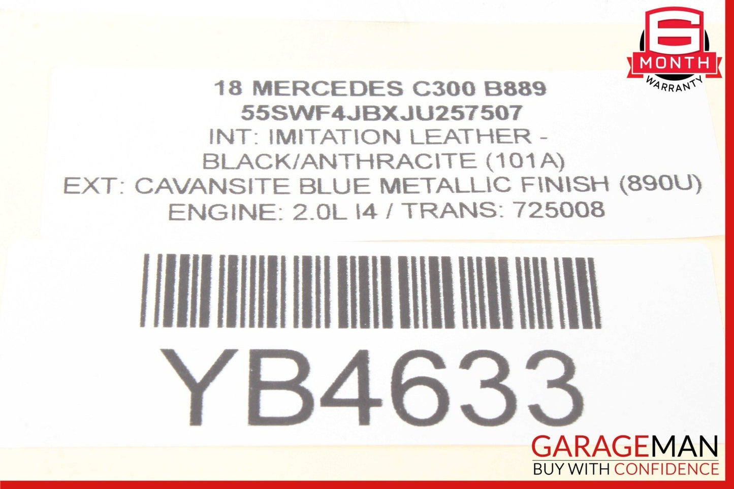 15-20 Mercedes W205 C300 C350e C43 AMG Rear Left Side Door Lock Latch Actuator