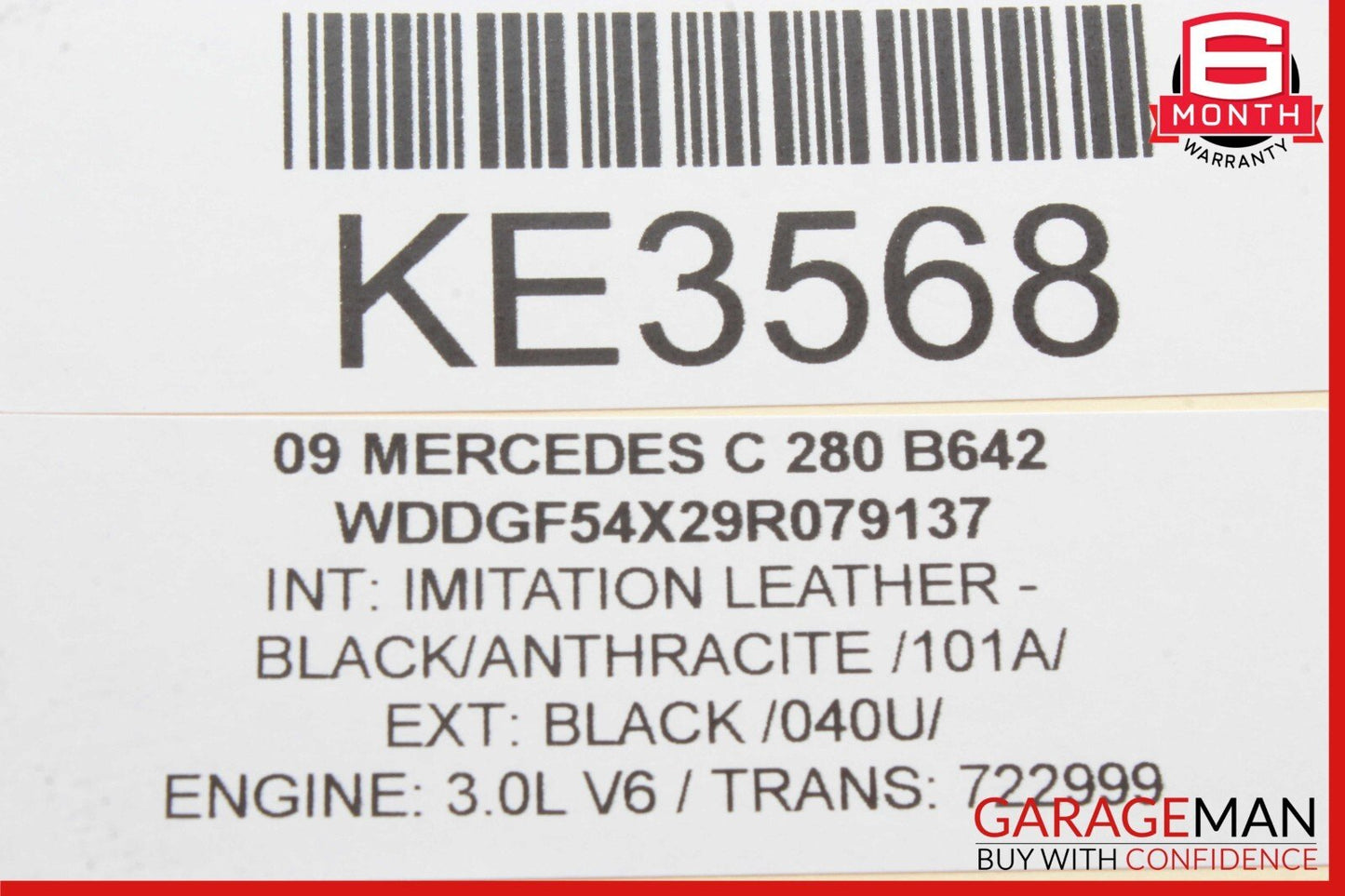 08-18 Mercedes W204 C300 C63 AMG Rear Left Side Door Control Module Unit OEM