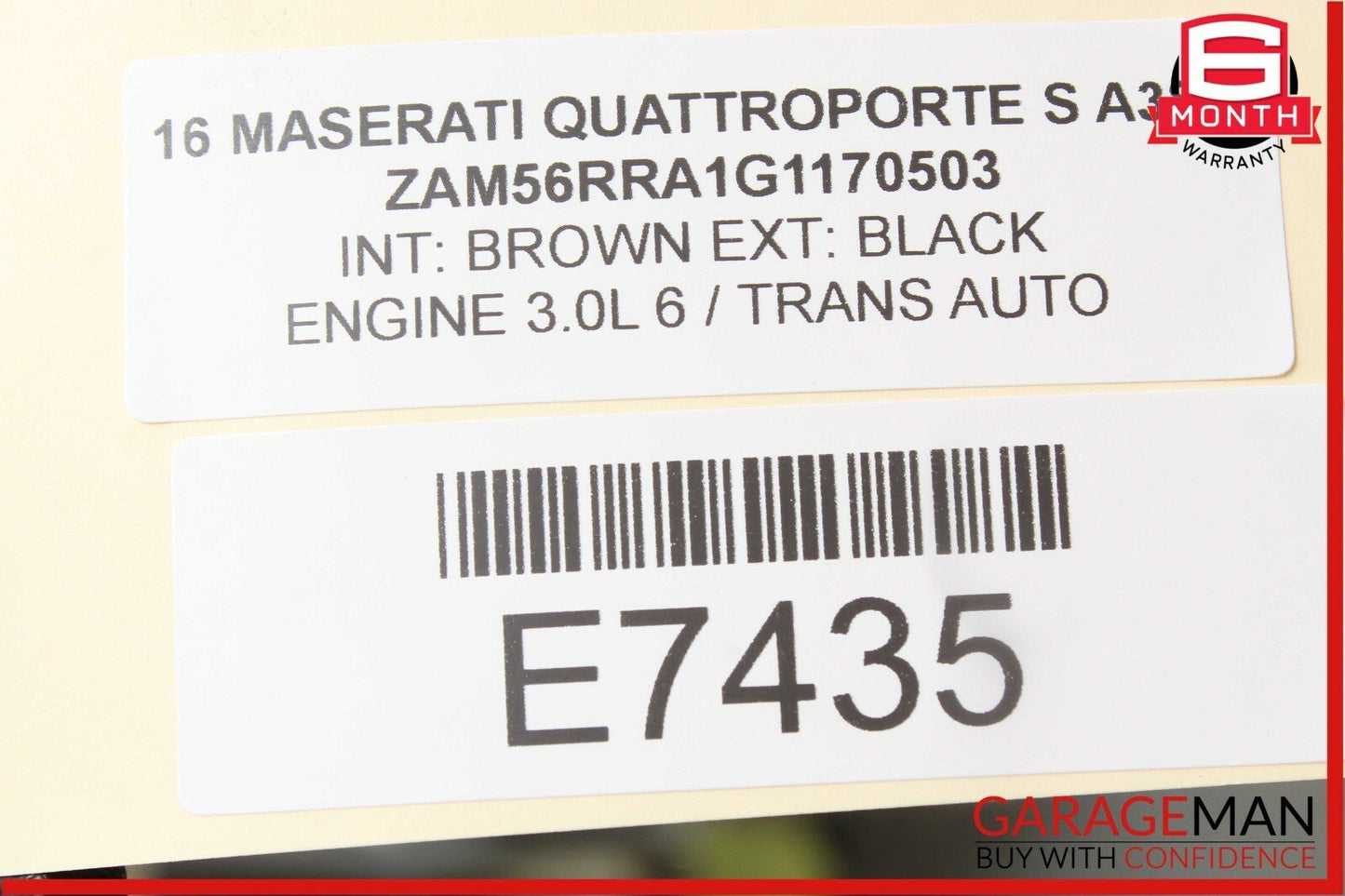 14-18 Maserati Quattroporte Front Right Door Wire Harness Wiring Loom OEM