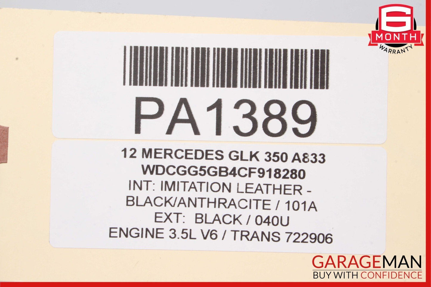 08-17 Mercedes W204 C300 E400 GLK350 AC Air A/C Condenser Cooler 2045000254 OEM