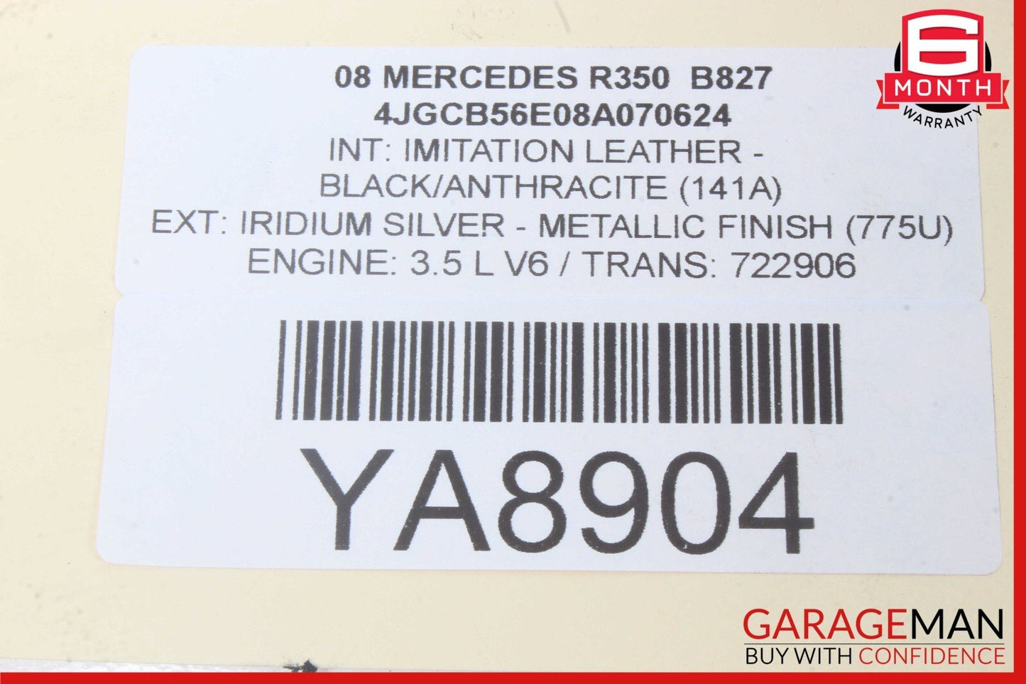 05-13 Mercedes W251 R350 E350 GL450 Oil Filter Cooler Housing 2721800410 OEM