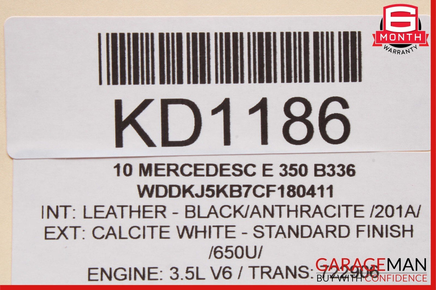08-16 Mercedes W204 C300 E350 E63 AMG Rear Left / Right Side Upper Control Arm