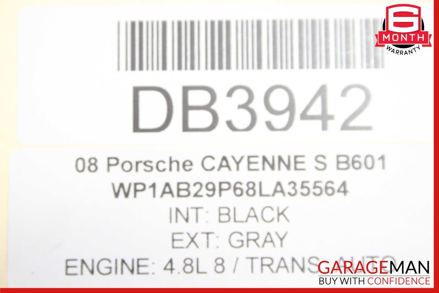 03-10 Porsche Cayenne 955 957 Rear Upper Suspension Cross Member Crossmember OEM