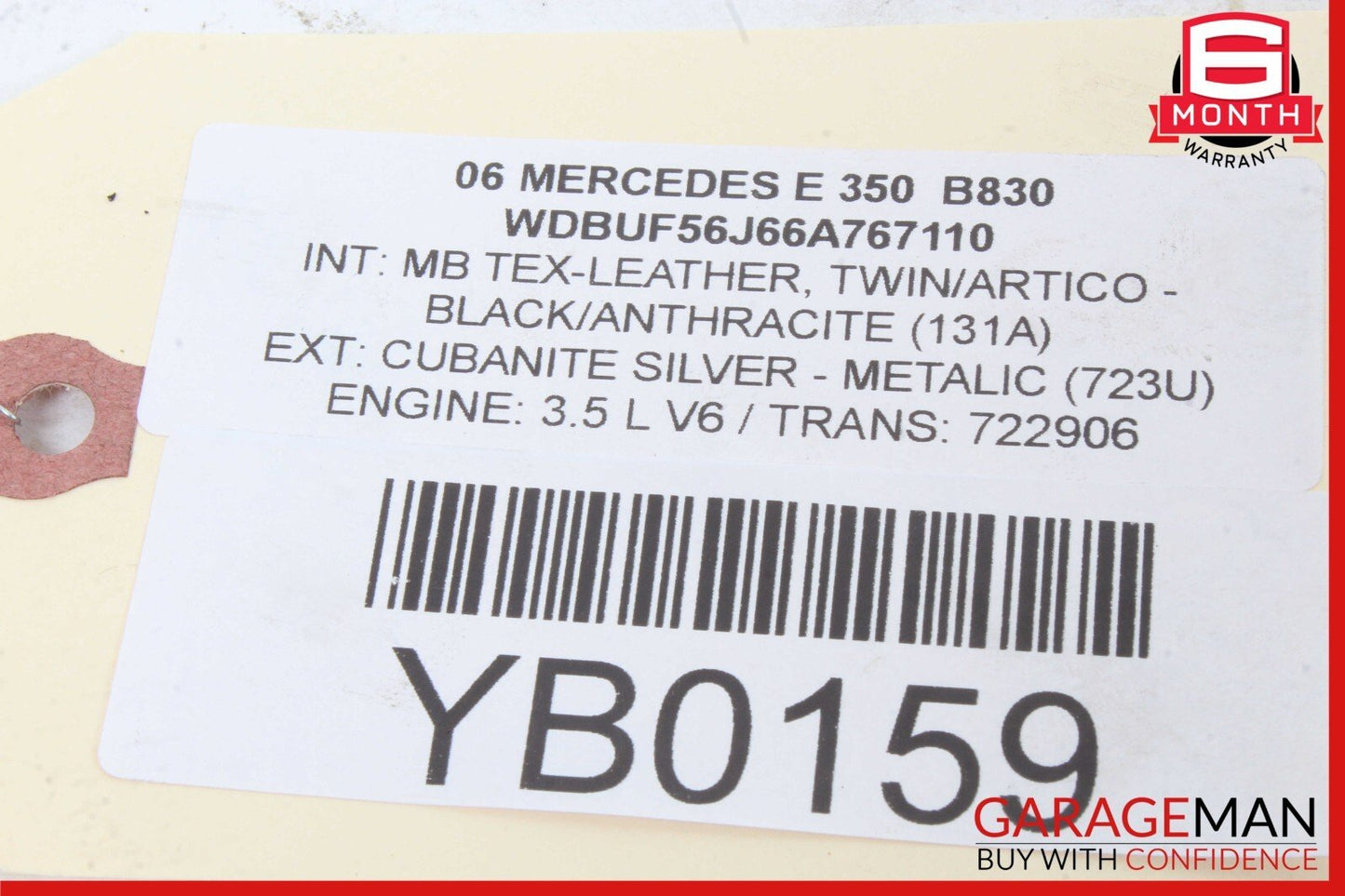 05-12 Mercedes W211 E350 SLK350 SL550 C300 Lower Oil Pan 2720100128 OEM