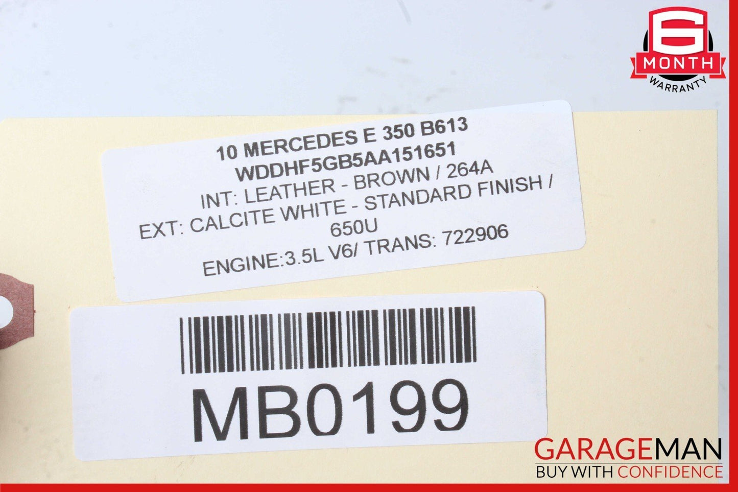 10-16 Mercedes W212 E350 E250 RWD Sedan Front Right Spindle Knuckle Hub Bearing