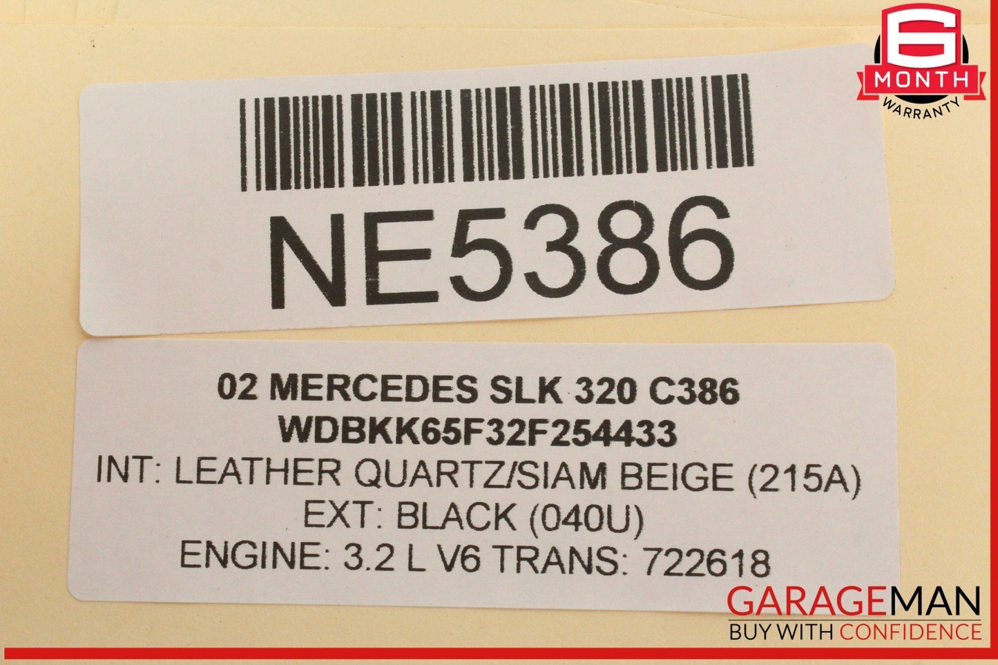 02 Mercedes R170 SLK320 Kenwood KDC-BT378U Front Dash Audio Radio CD Player OEM