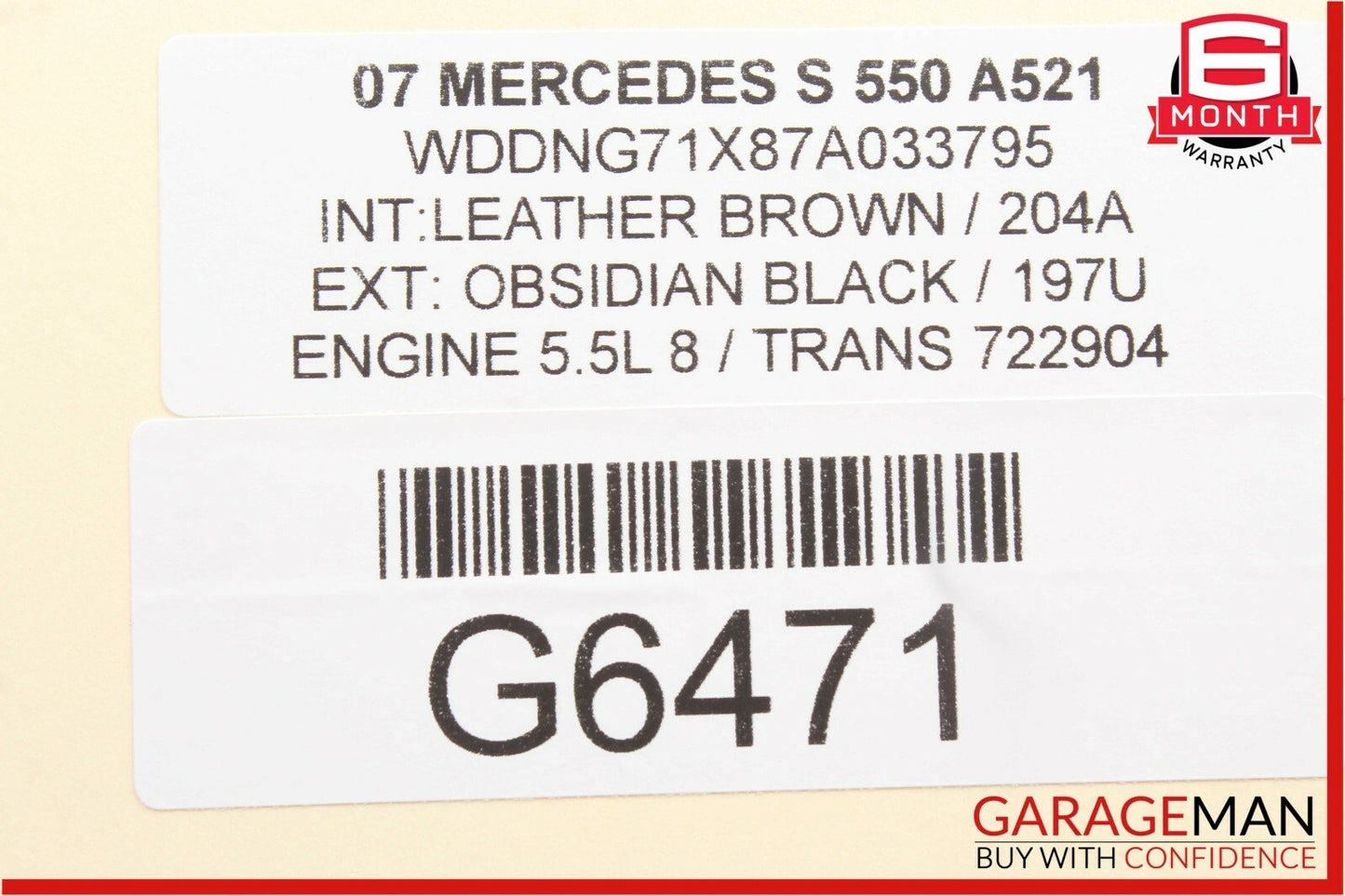 07-13 Mercedes W216 CL550 S550 Headlight Head Light Lamp Switch Control Module