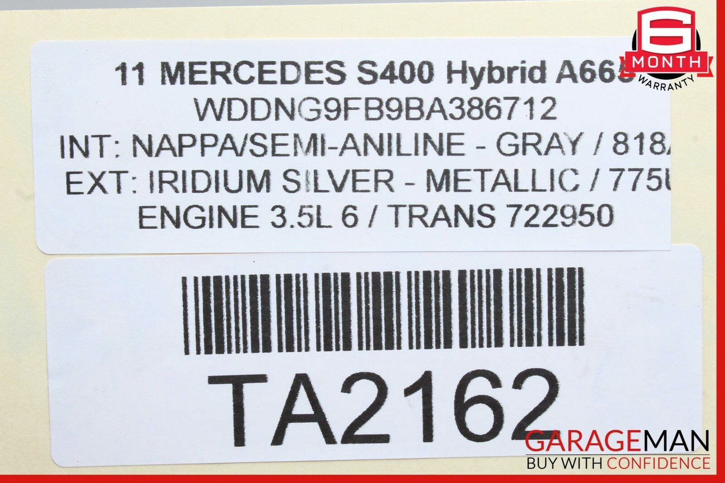 10-13 Mercedes W221 S400 Hybrid Engine Cooling Radiator OEM