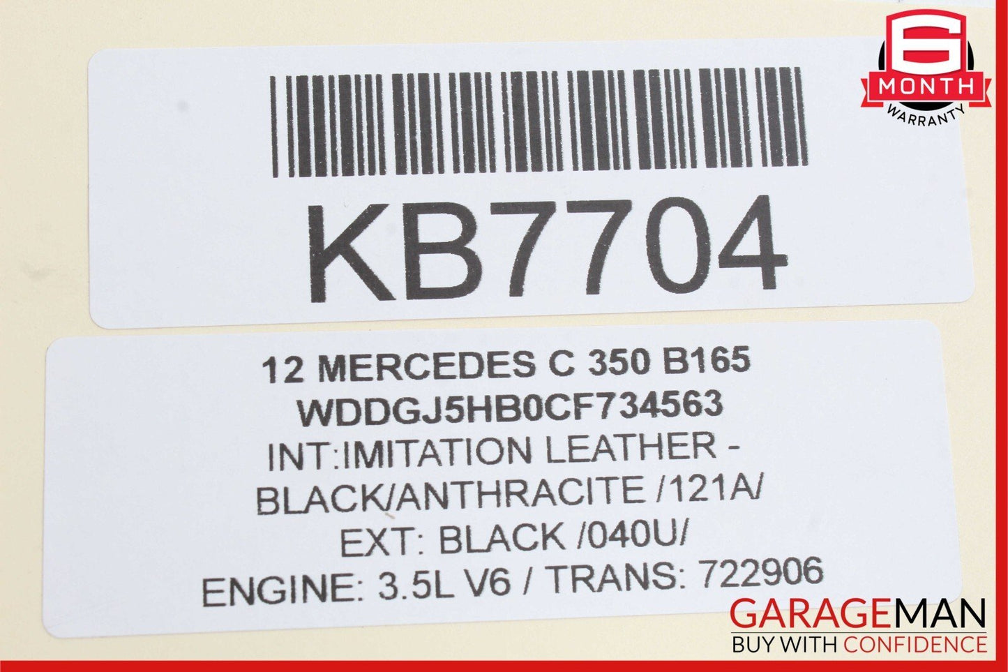 08-18 Mercedes CLS400 C250 GLK350 C350 E350 Front Left Side Seat Control Module