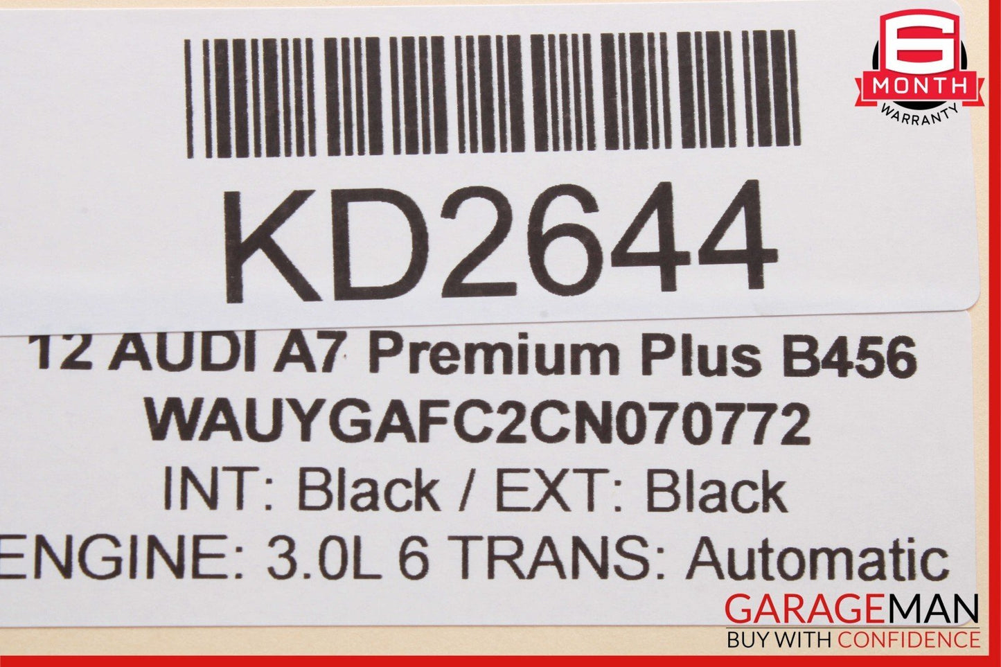 12-17 Audi A7 A6 Electric Cooling Fan Motor 4H0959455T OEM