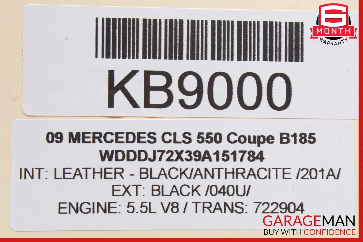 06-11 Mercedes W219 CLS500 CLS550 Front Right Door Control Module 2198202426 OEM