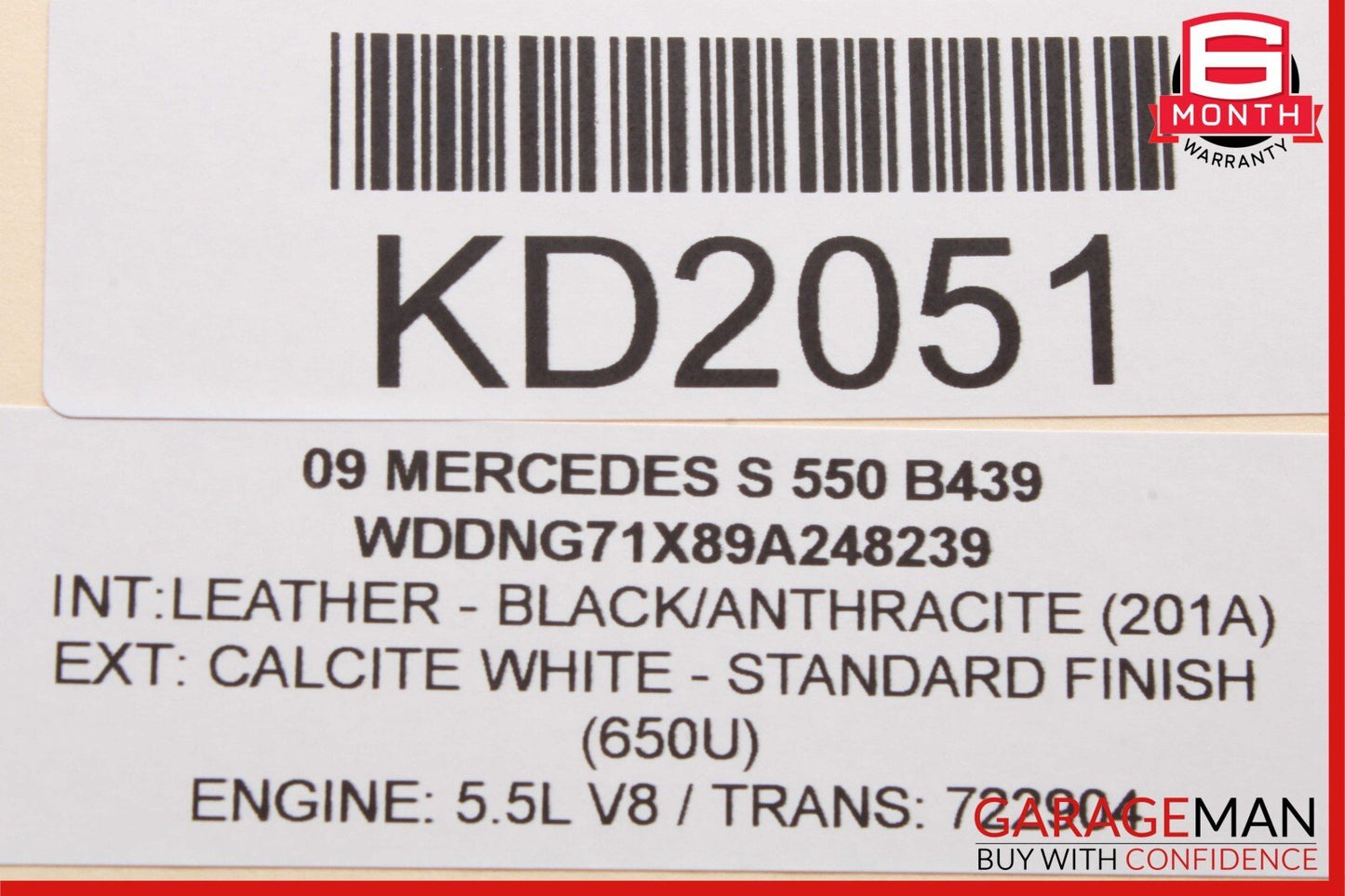 07-14 Mercedes W221 S550 CL550 Front Left Side Seat Controller Memory Switch