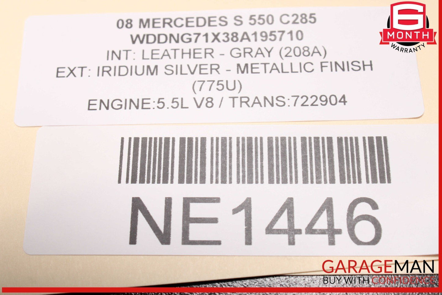 07-13 Mercedes W221 S550 S400 S63 AMG Left Driver Side Fender Assembly OEM