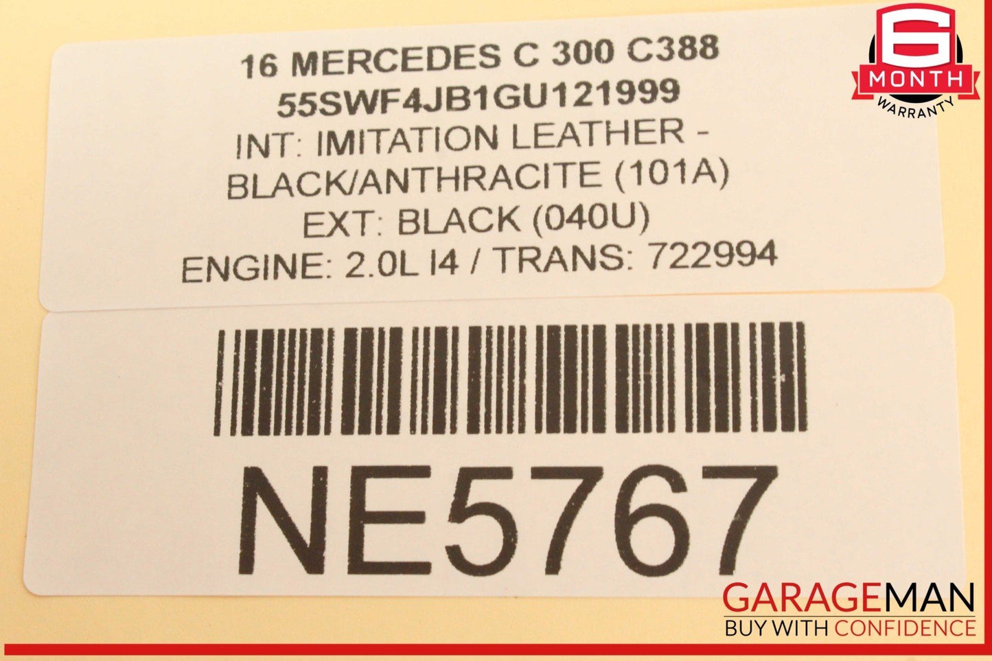 15-20 Mercedes W205 C300 C350e Rear Fuse Box Relay SAM Module Assy OEM