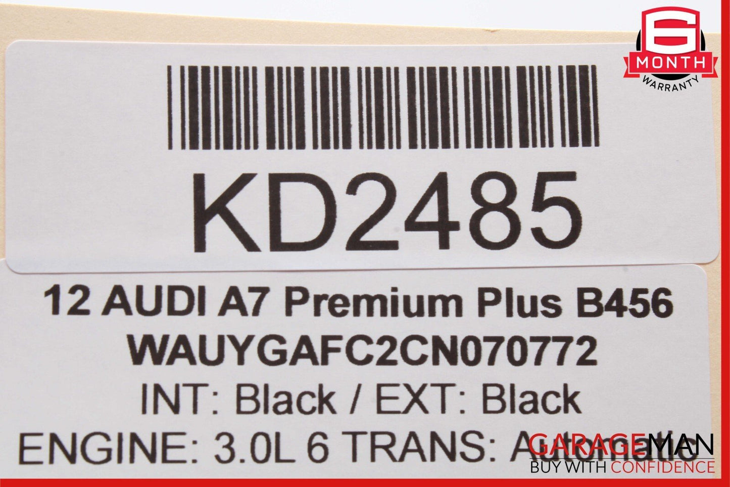12-18 Audi A7 Gateway Diagnosis Interface Control Module Unit OEM