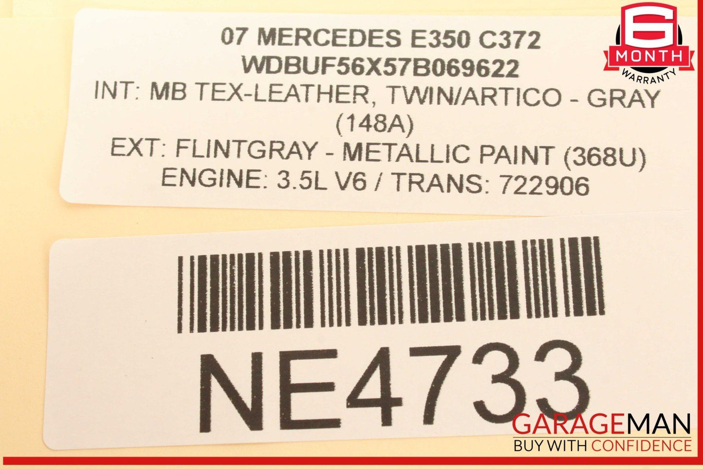07-09 Mercedes W211 E350 Speedometer Instrument Cluster Gauge 2115405948 OEM