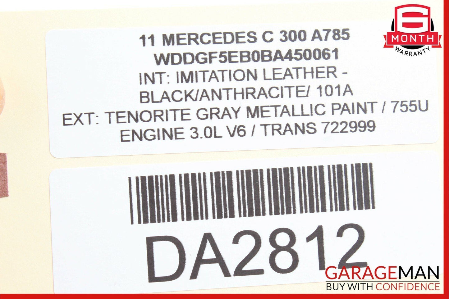 08-18 Mercedes CLS550 E350 C300 Front Right Side Door Lock Latch Actuator OEM