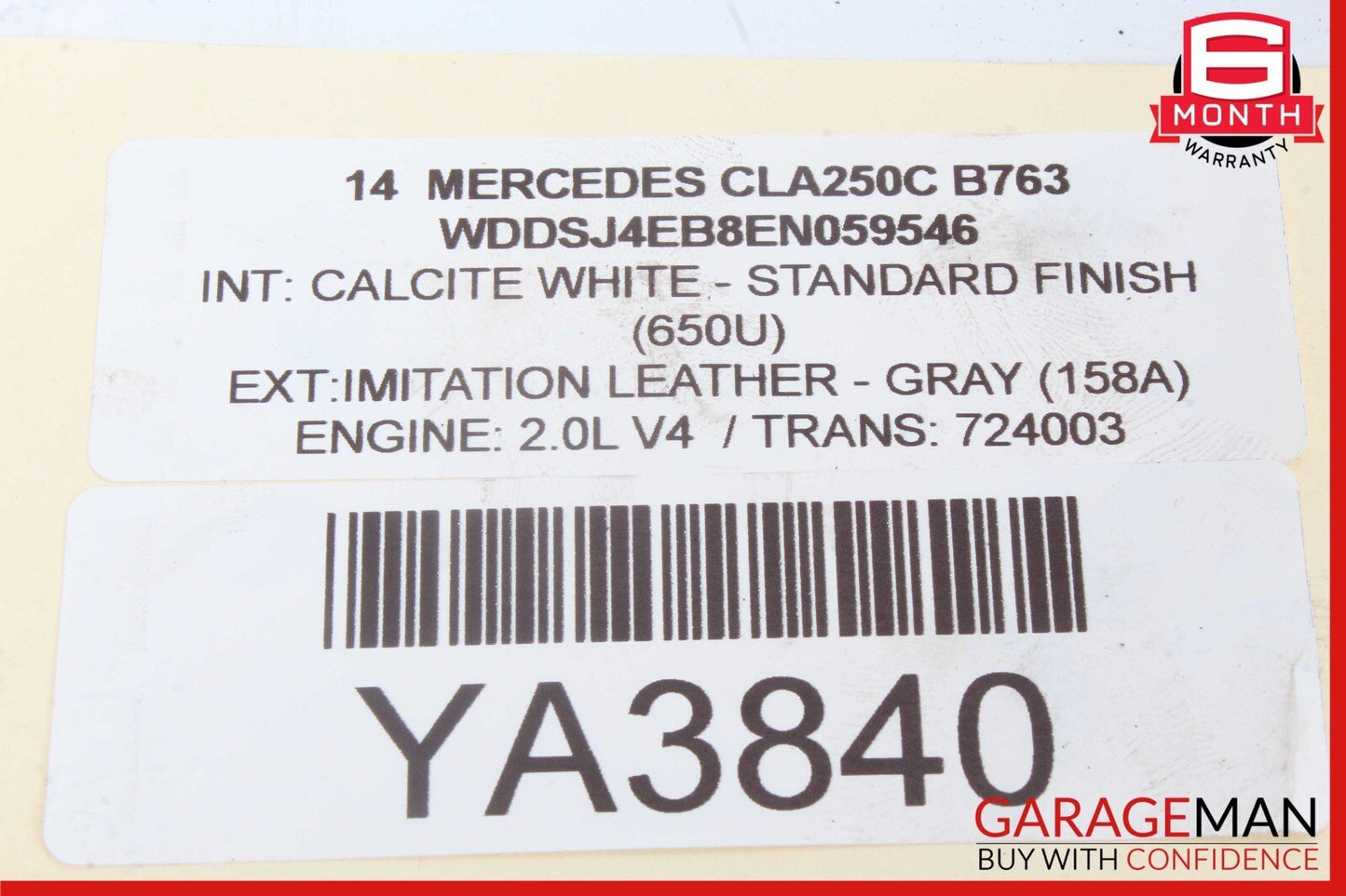 14-19 Mercedes W117 CL250 Rear Left Side Spindle Knuckle Hub Bearing OEM