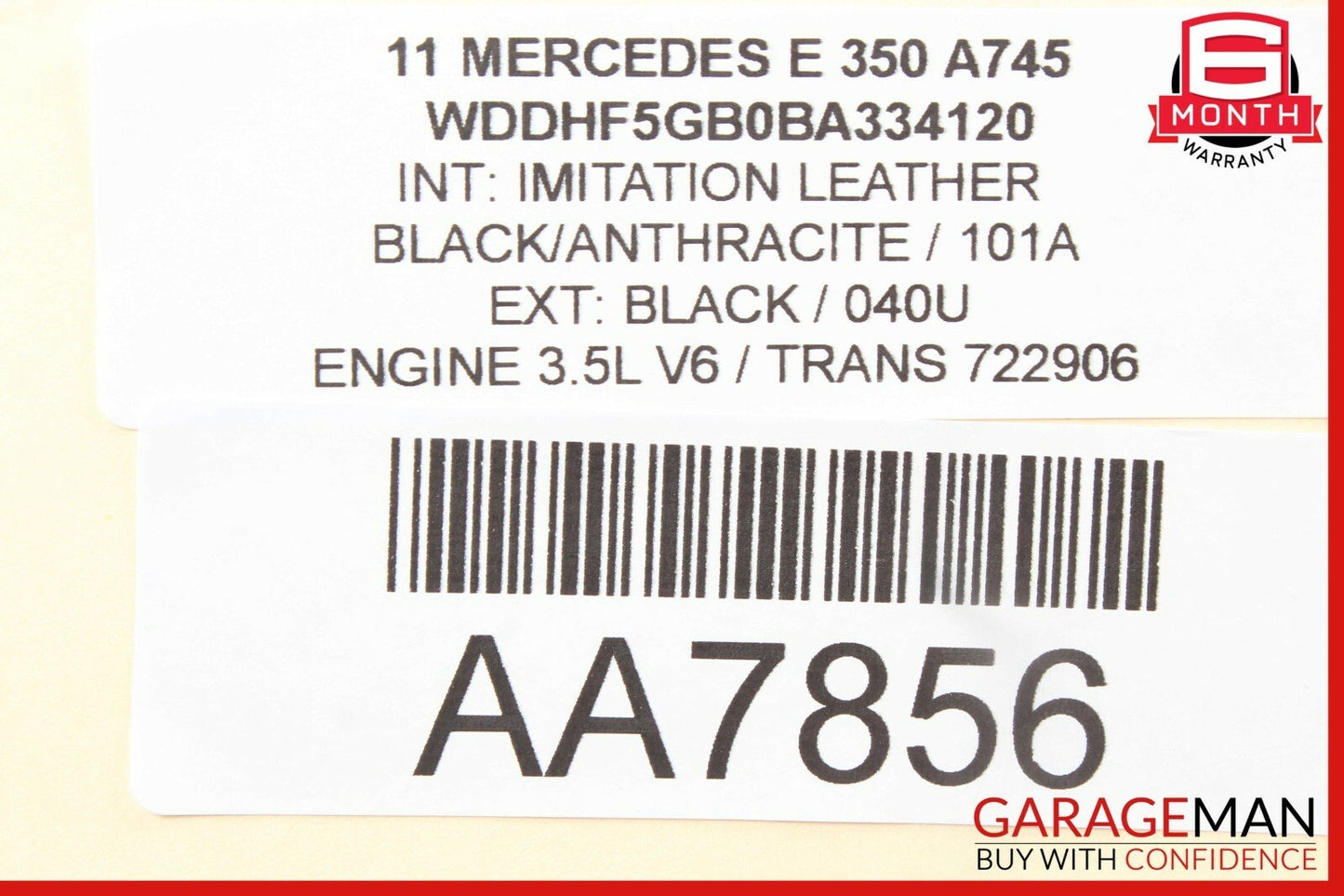 08-14 Mercedes W212 E350 C300 Rear Right Passenger Side Door Control Module OEM