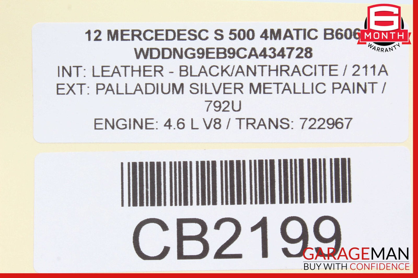 10-13 Mercedes W221 S600 S63 AMG Left Driver Master Window Switch Control OEM