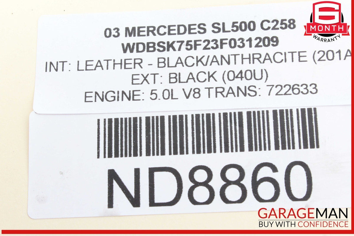 03-06 Mercedes R230 SL500 SL600 Front Right Hydraulic Shock Strut Absorber OEM
