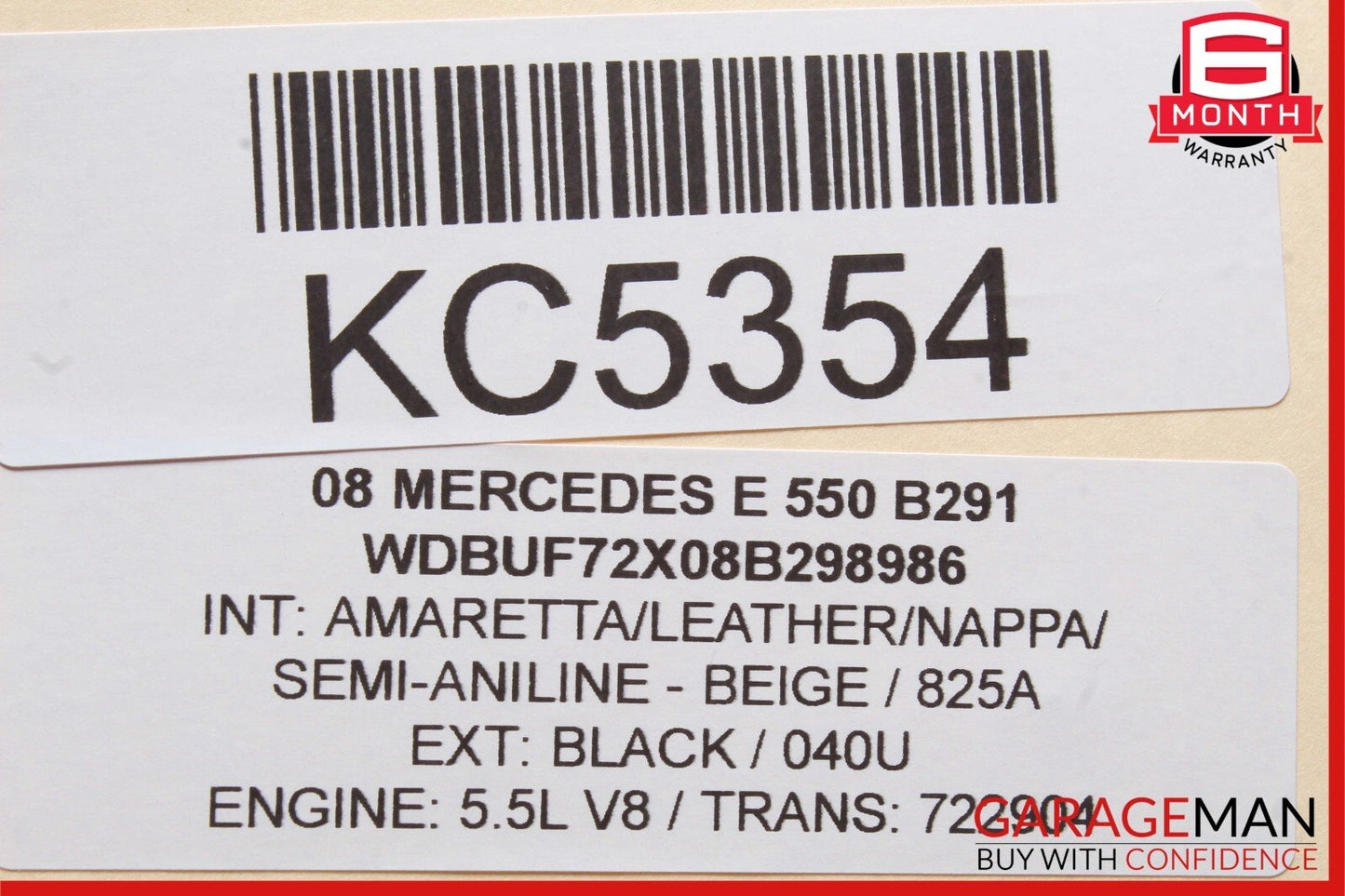 06-13 Mercedes W211 E550 E350 ML550 R350 TPMS Tire Pressure Controler Module OEM