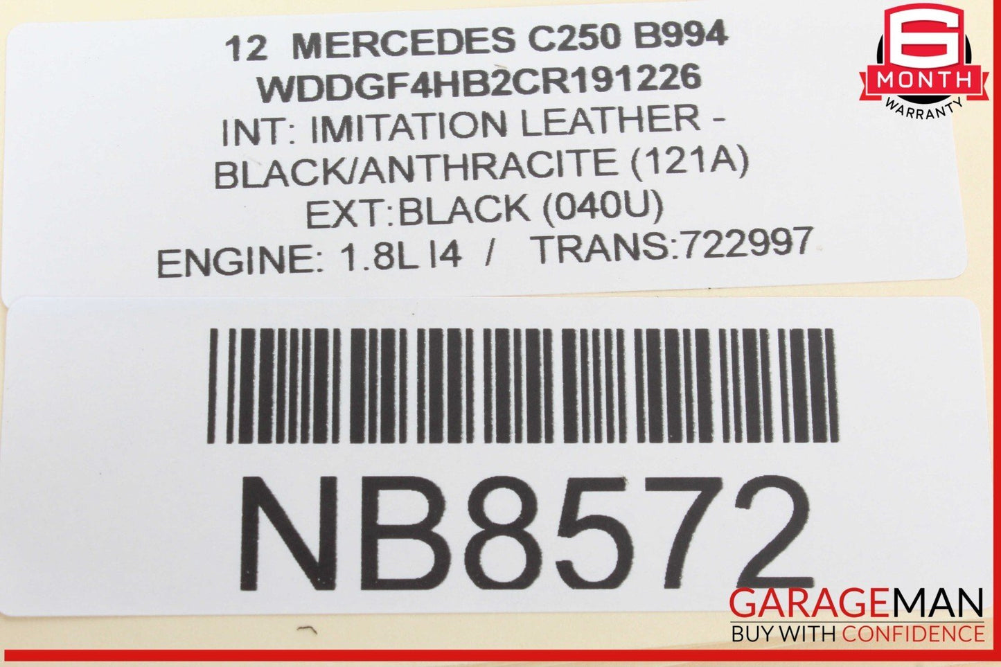 12-16 Mercedes W204 C250 SLK350 GPS Navigation LCD Display Screen Monitor OEM