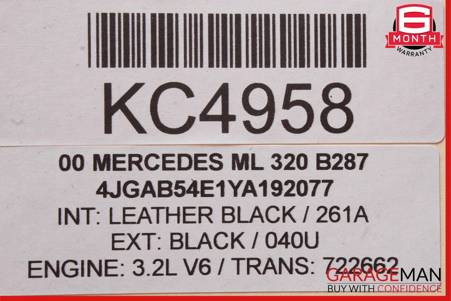 98-05 Mercedes W163 ML320 ML55 AMG Audio Sound System Subwoofer Box Assembly OEM