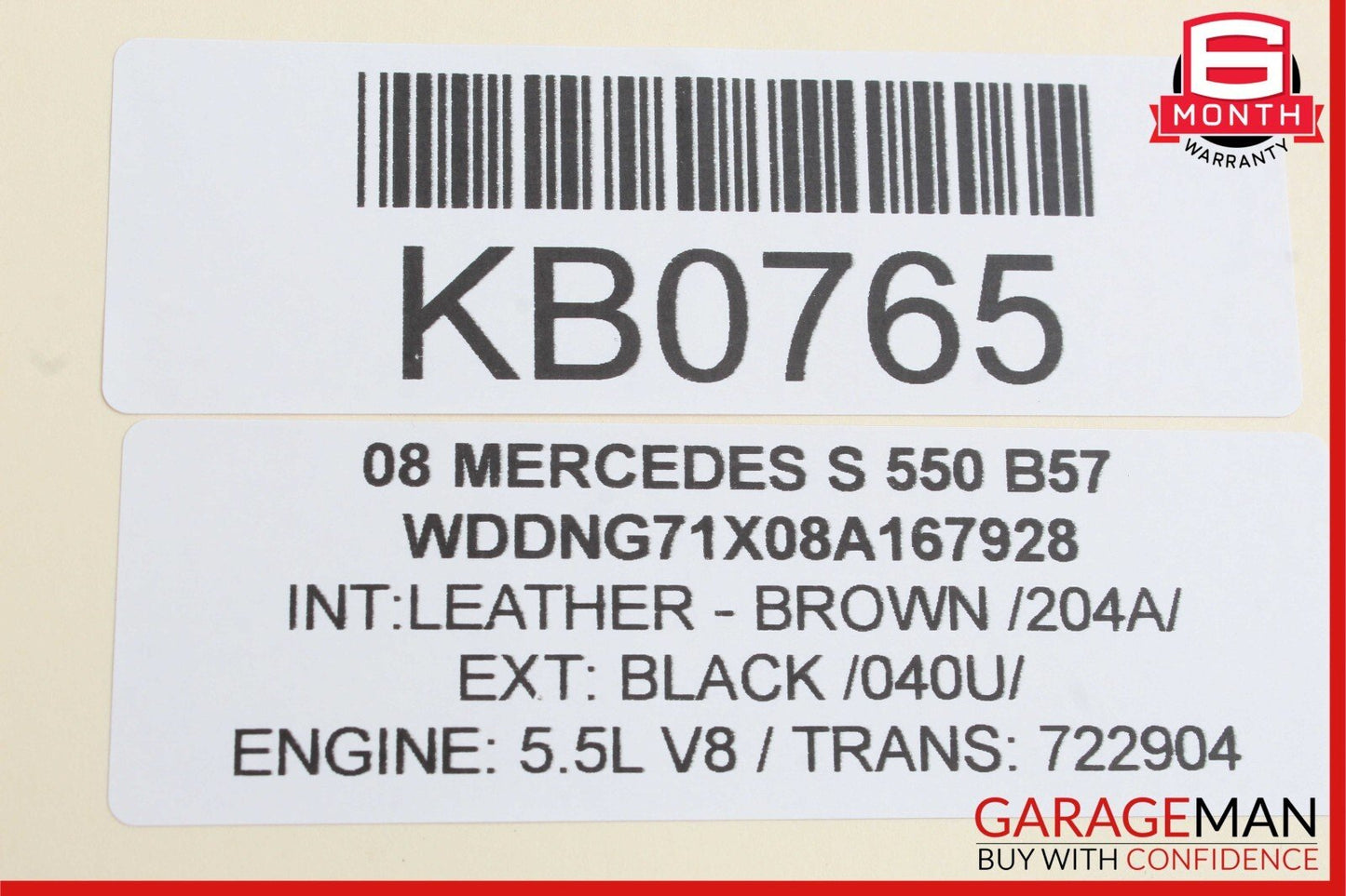 07-13 Mercedes W221 S550 Front Right Keyless Go Exterior Door Handle Black OEM