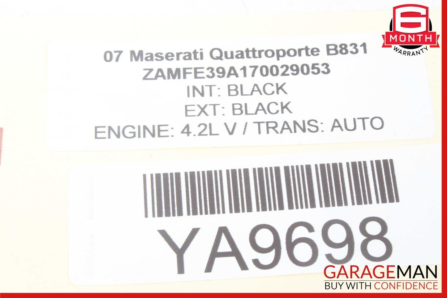 03-13 Maserati Quattroporte M139 Front Right Seat Control Memory Switch OEM