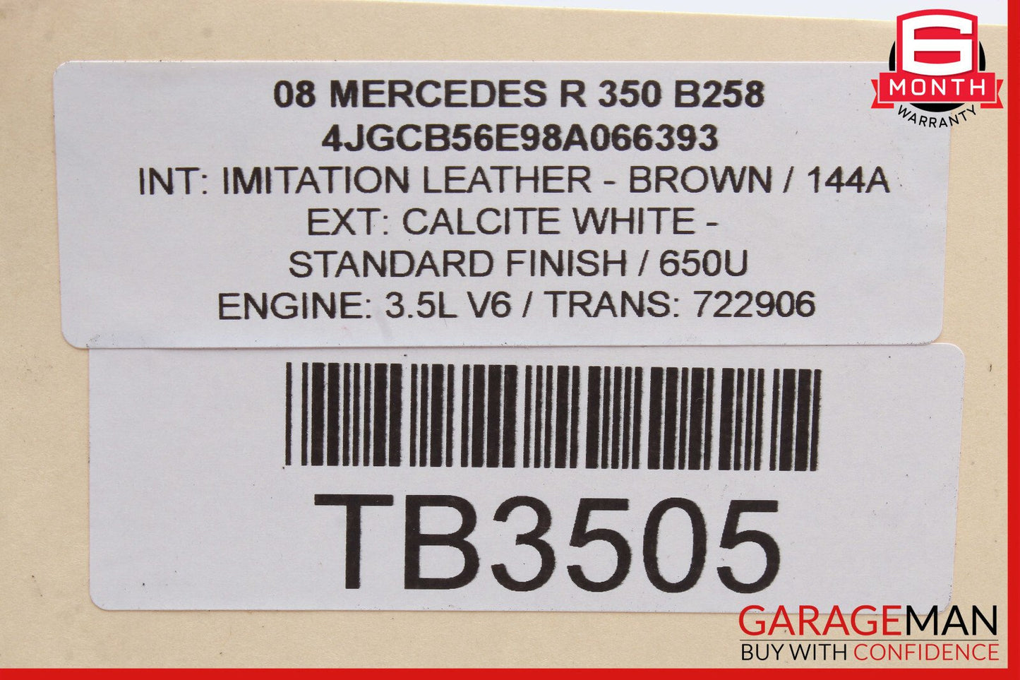 08-13 Mercedes W251 R350 R500 Instrument Cluster Speedometer 2514406311 OEM