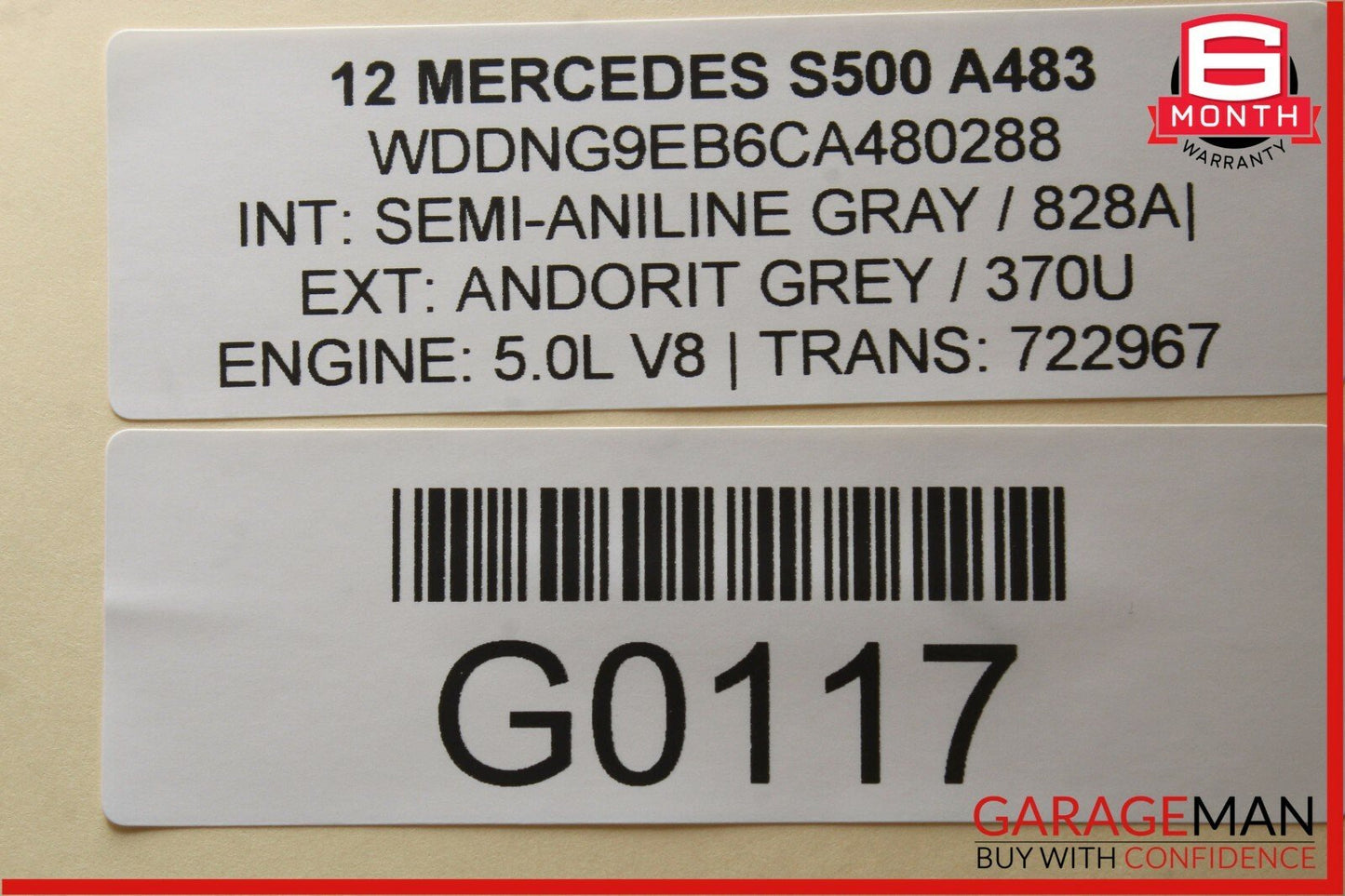 10-13 Mercedes W221 S500 S550 Front Left Side Seat Dynamic Massage Control Unit