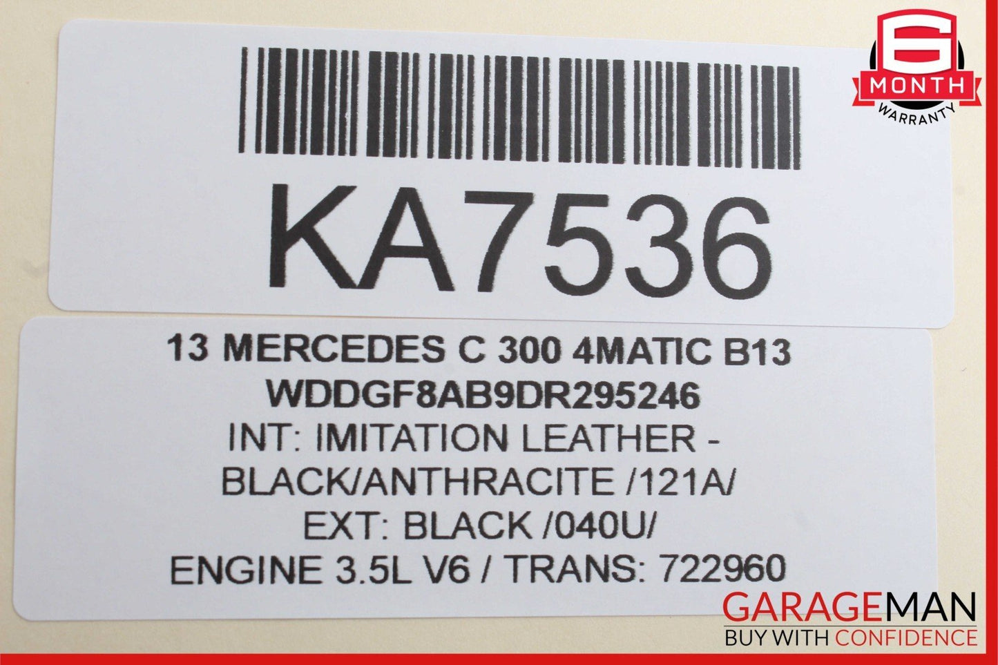 12-14 Mercedes W204 C300 C250 Front / Rear Right Side Exterior Door Handle OEM
