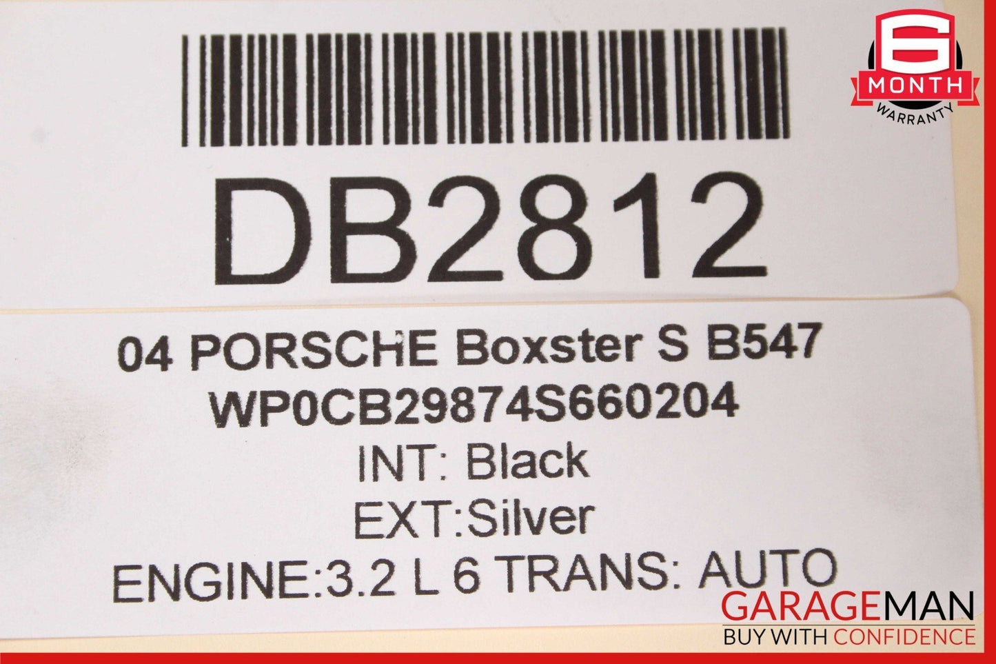 00-04 Porsche Boxster 986 Carrera 911 Front Subframe Sub Frame Crossmember OEM