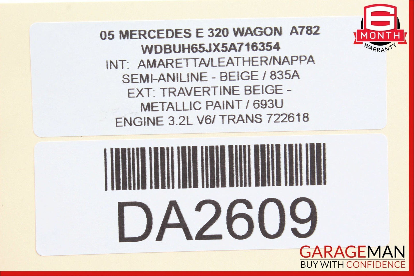 Mercedes W211 E320 CL500 C230 SL550 Anti Theft Alarm Control Module Unit OEM