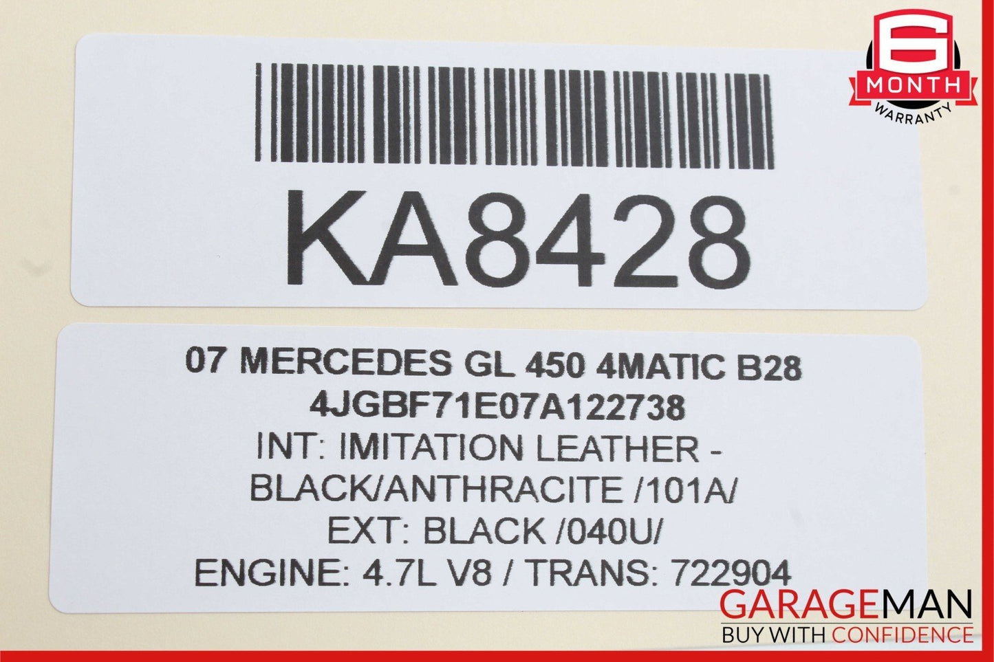03-12 Mercedes GL450 CLS550 E350 ML450 Front Left Under Seat Control Module Unit