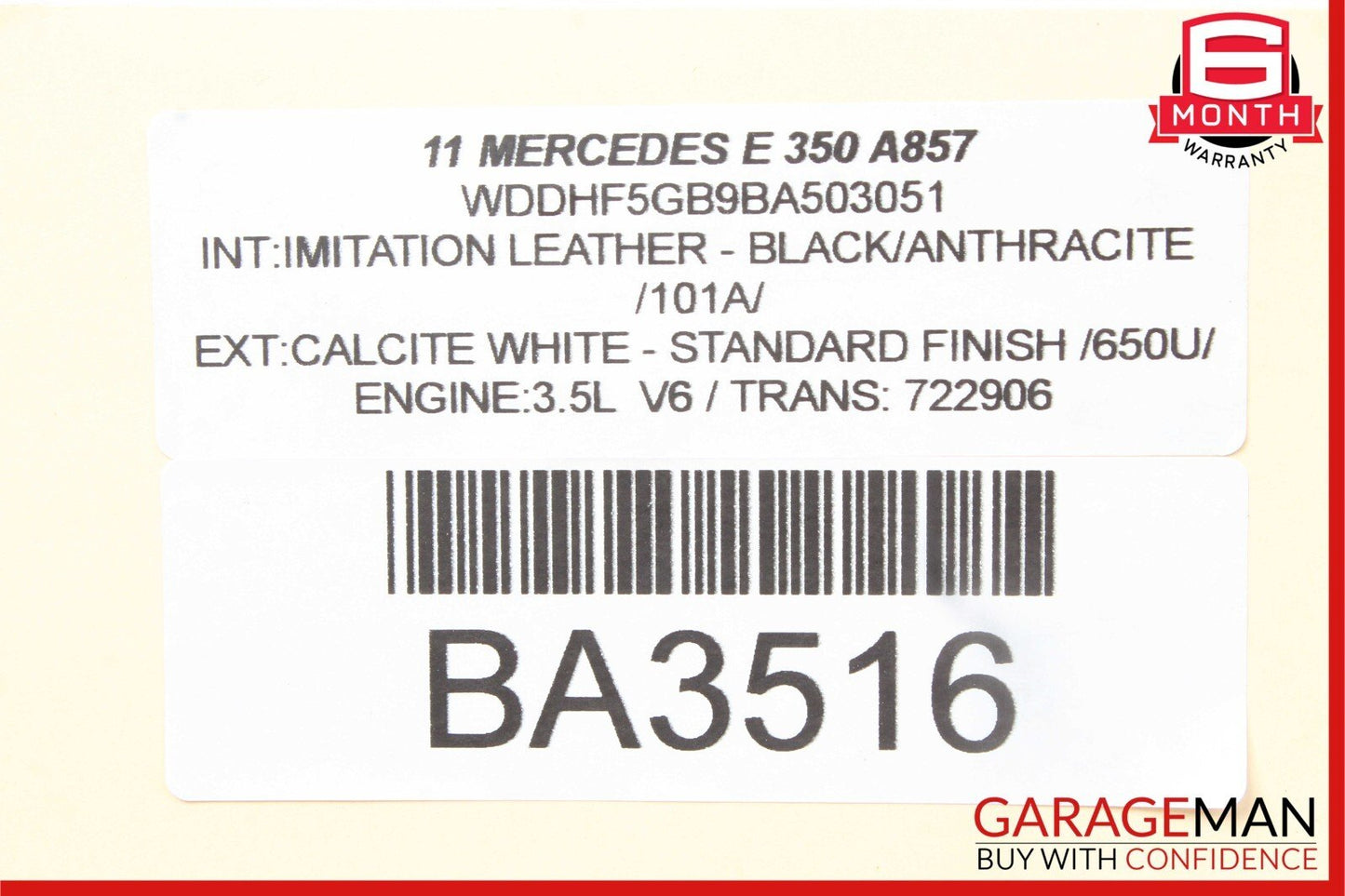 08-18 Mercedes W212 E350 E400 CLS400 Rear Right Side Door Lock Latch Actuator