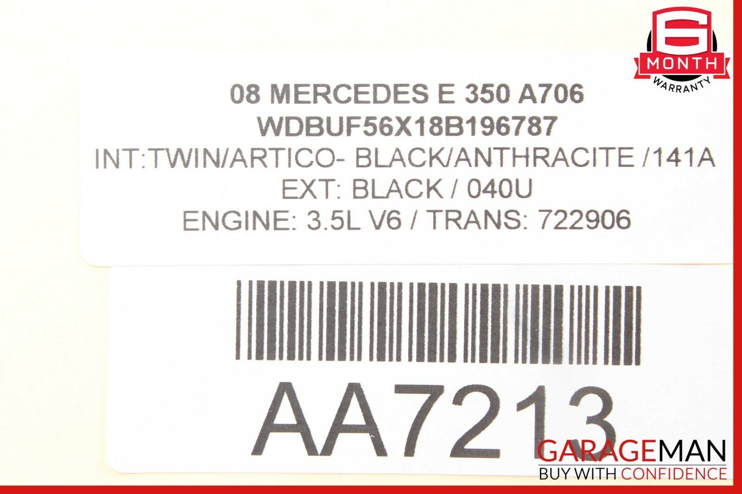 03-09 Mercedes W211 E550 E350 E63 AMG Rear Right Side Door Control Module Unit