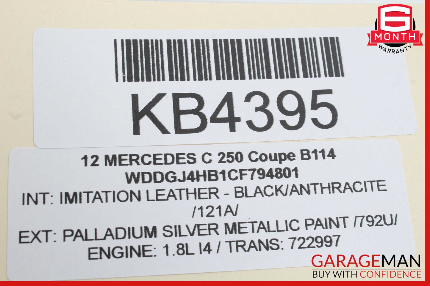 08-14 Mercedes W204 C300 C250 C350 Floor Gear Selector Shifter 2042673724 OEM