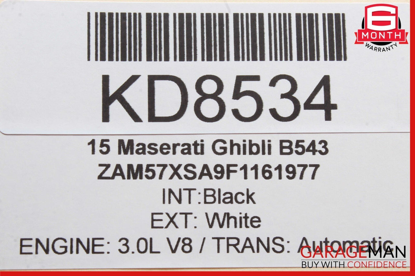 14-17 Maserati Ghibli Throttle Accelerator Gas Pedal OEM