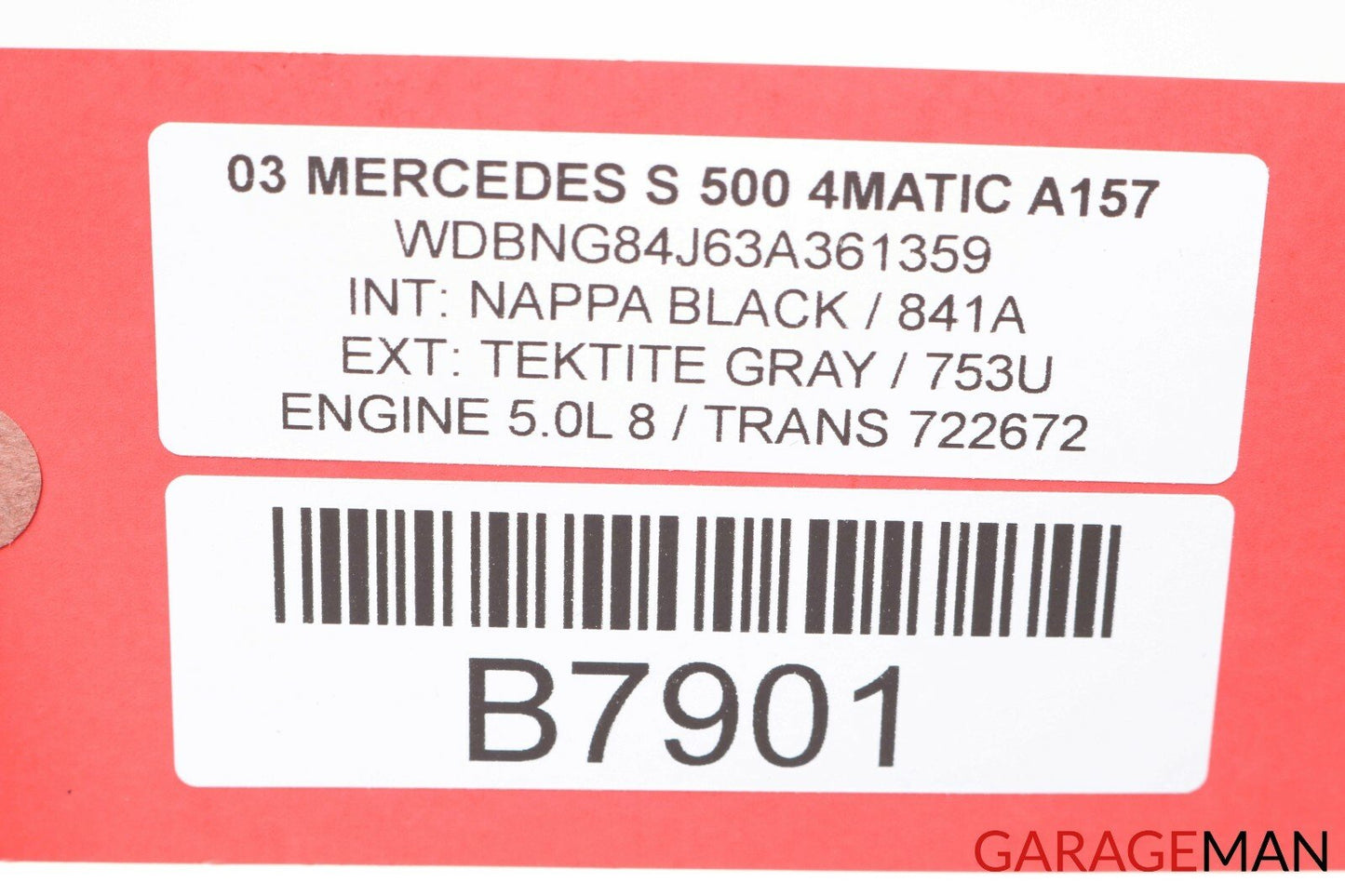 00-06 Mercedes W220 S500 CL500 SL500 Antenna Booster Module Unit SYN8486A OEM