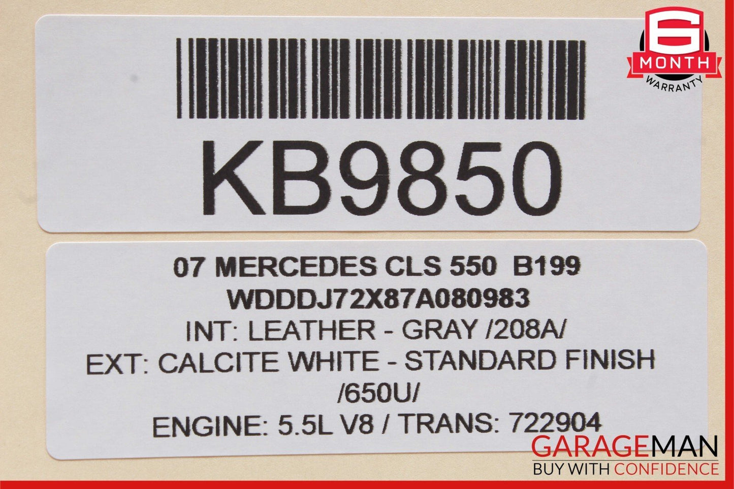 06-11 Mercedes W219 CLS550 A/C AC Heater Temperature Climate Control Switch OEM