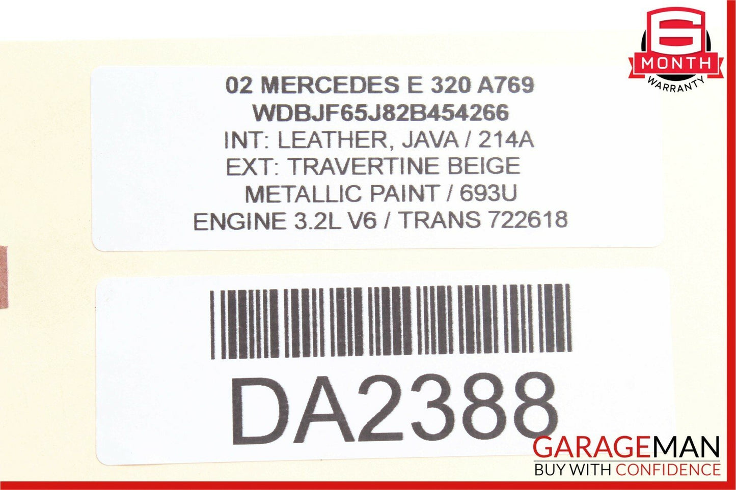 96-02 Mercedes W210 E320 E430 Front Left Side Lower Control Arm RWD OEM
