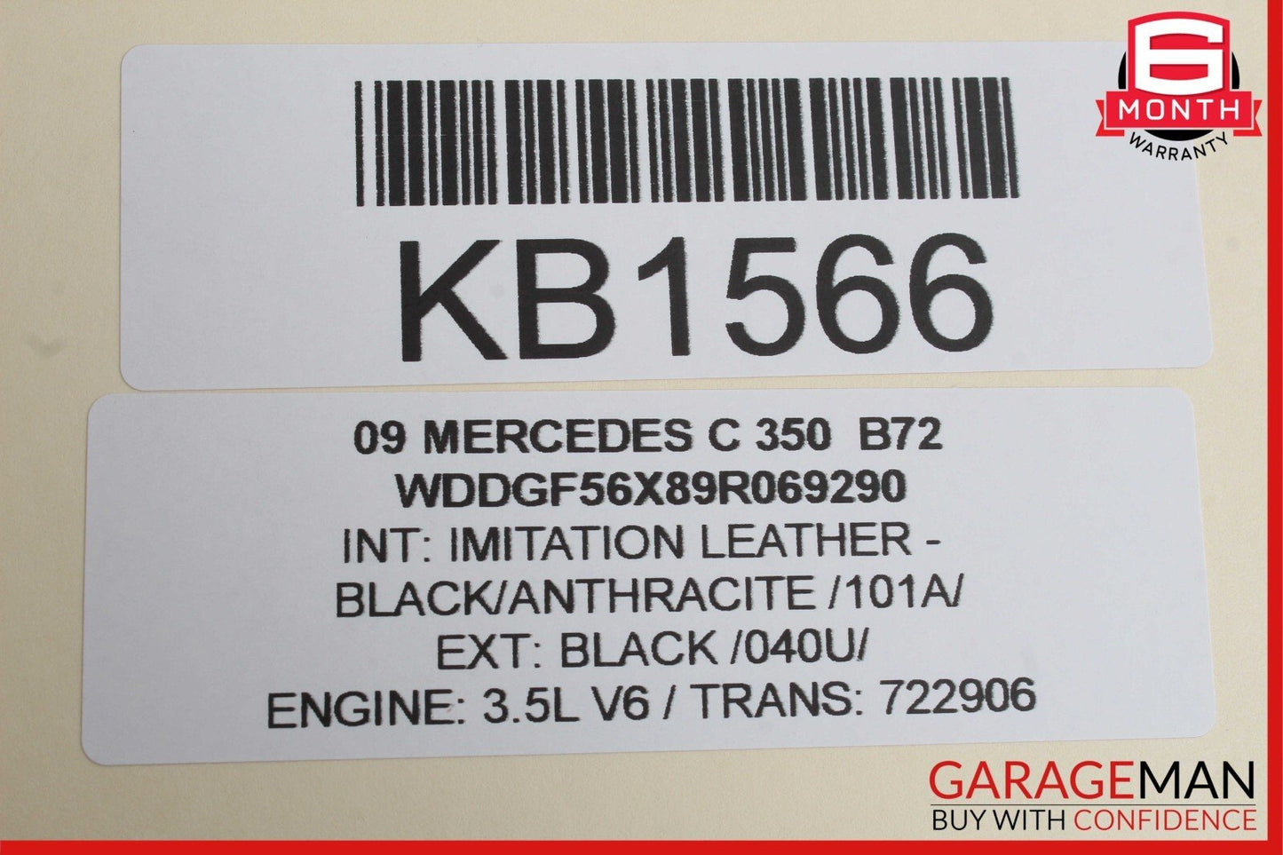 08-11 Mercedes W204 C300 C350 Navi Navigation Command Head Unit DVD CD Audio